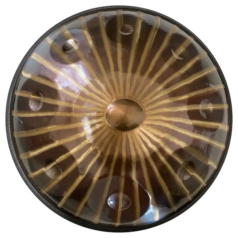 Handpan "Leopard" 9/10/12 Notes – D Minor Kurd Mein Handpan