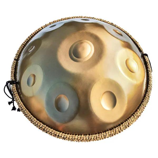 Handpan "Gold" 17 Notes – D Minor Kurd Mein Handpan